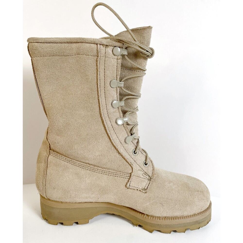 Vibram Cold Weather Boots Gore-Tex Combat Military Tan Mens Size 6W Mondopoint - Picture 7 of 9
